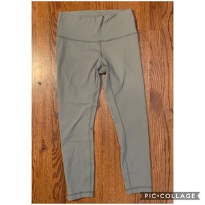 Gray Lululemon Leggings size 8